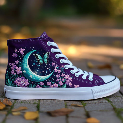 Eclipse Garden WJ0609010CL Canvas High-Tops