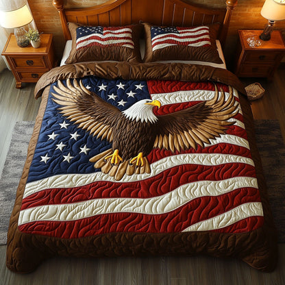 Patriotic Eagle CM0304005CL Duvet Cover Set