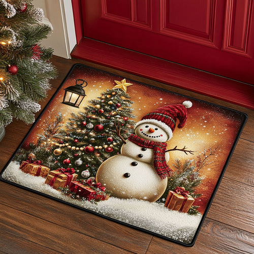Snowman Glow CW1408067CL Doormat