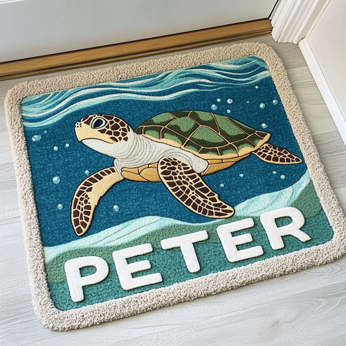 Aqua Muse WJ1908042CL Personalized Doormat