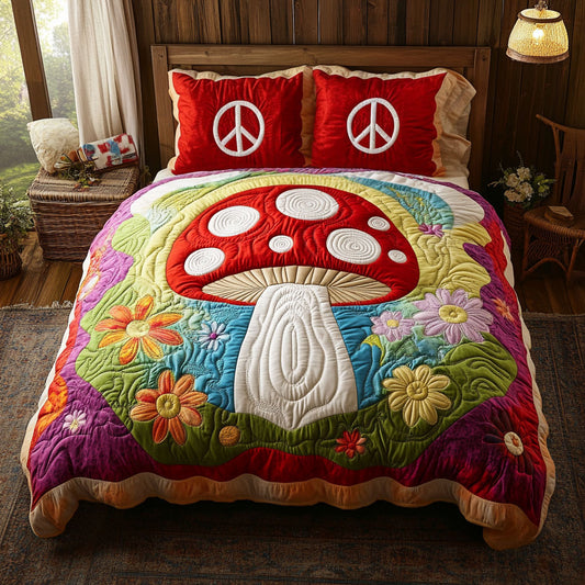 Hippie Mushroom CM1504018CL Duvet Cover Set