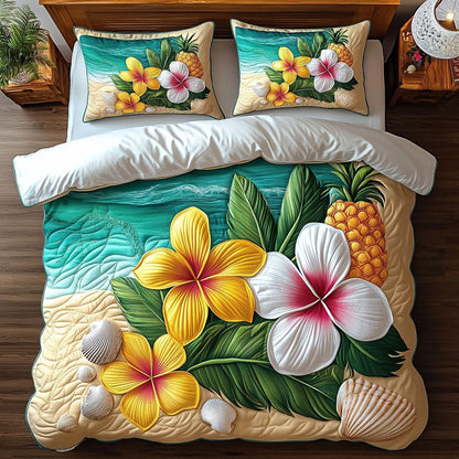 Tropical Beach Blossom WY1306024CL Duvet Cover Set