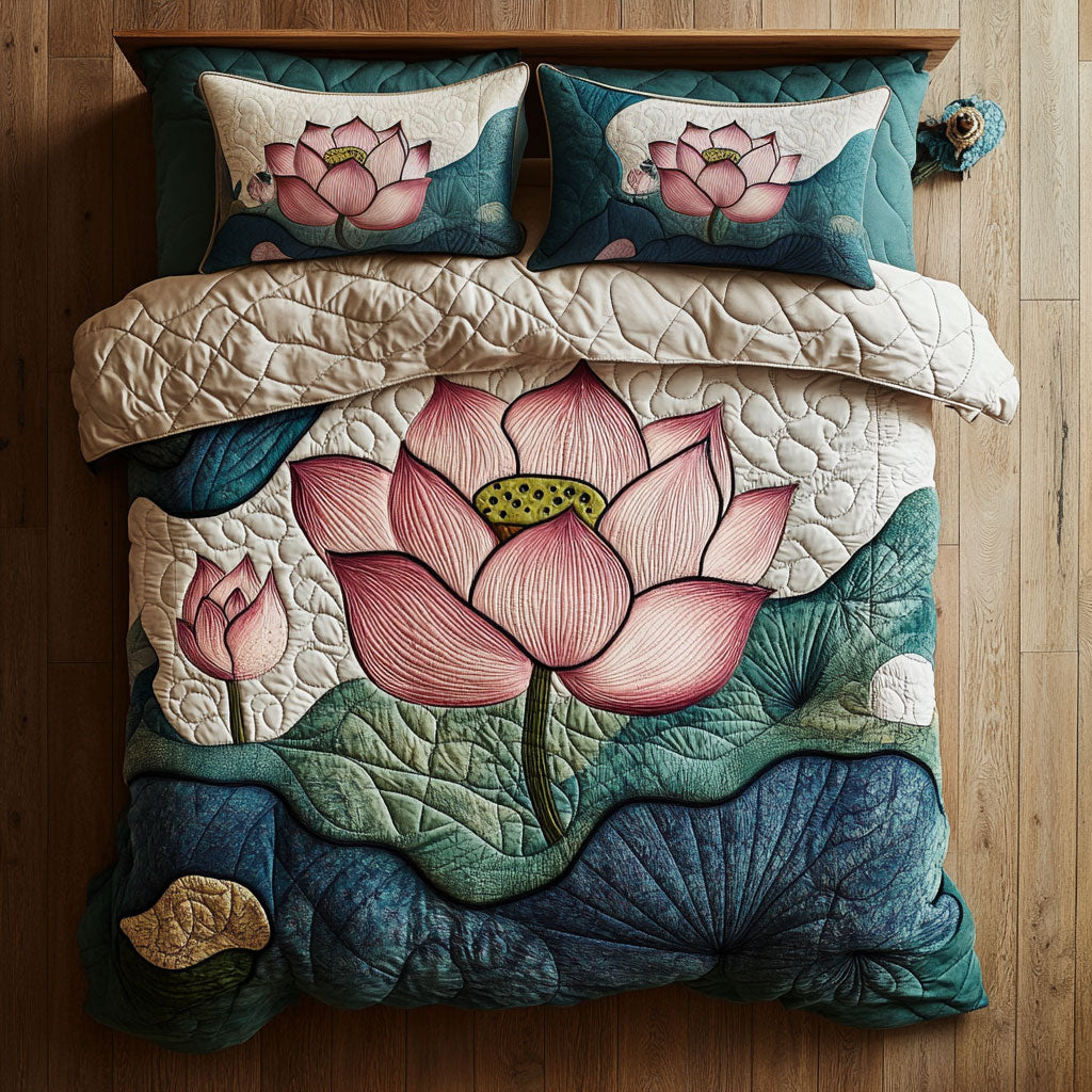 Lotus Radiance Dream WY2406069CL Duvet Cover Set