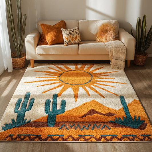 Sunset Saguaro WJ2508071CL Area Rug