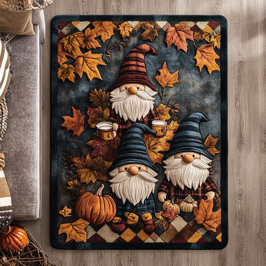 Fall Gnome Gathering HM0808006CL Area Rug
