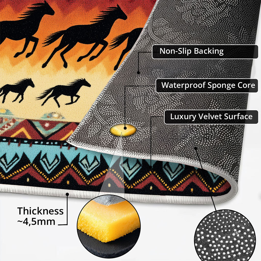 The Native Geometric Gallop WJ0908018CL Doormat