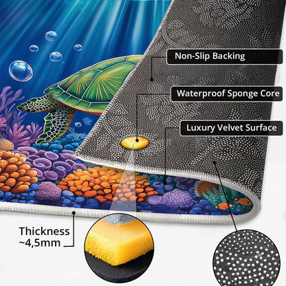 Turtle-y Awesome WJ1308037CL Doormat