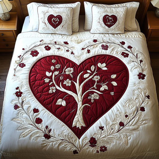 Tree In Heart WY1402072CL Duvet Cover Set