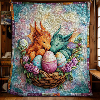 Easter Dragon Dreams WY0603075CL Quilt