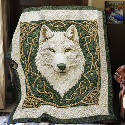 Sacred Wolf Embrace WY1203031CL Quilt