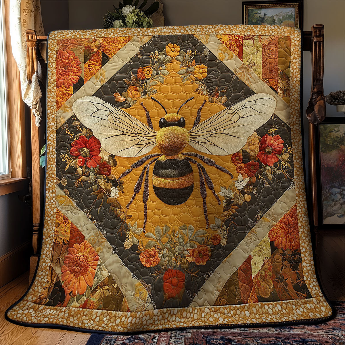 Amber Bee WY1803001CL Quilt