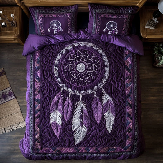 Purple Dreamcatcher WY0306036CL Duvet Cover Set