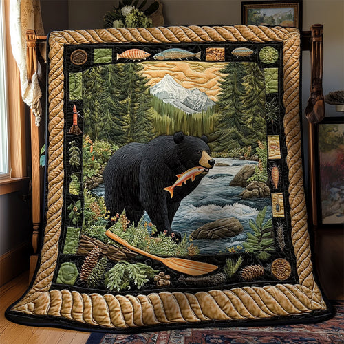 Bear Hunt WY1803004CL Quilt