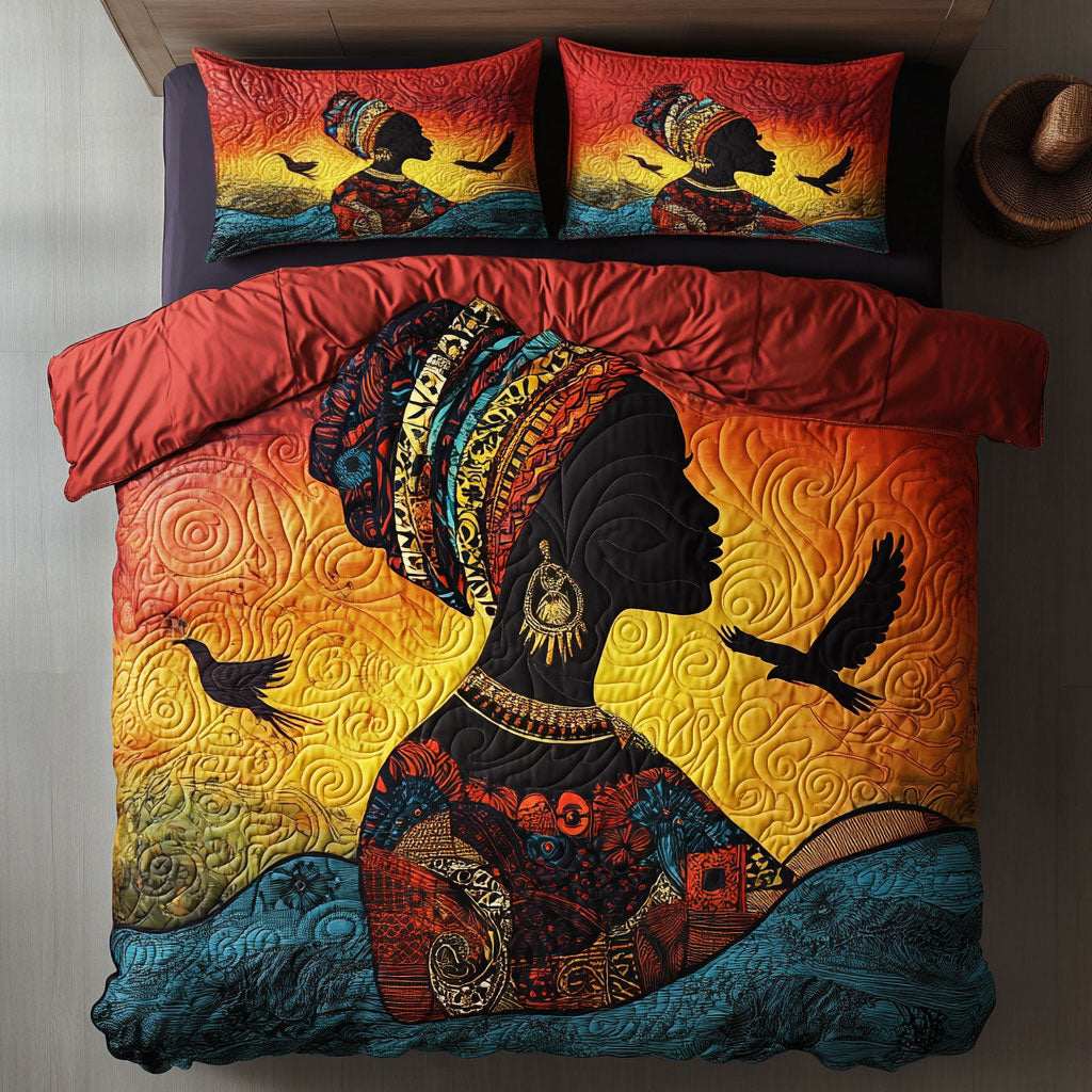 Sunset Of Africa Women WY0503076CL Duvet Cover Set