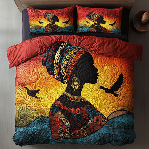 Sunset Of Africa Women WY0503076CL Duvet Cover Set