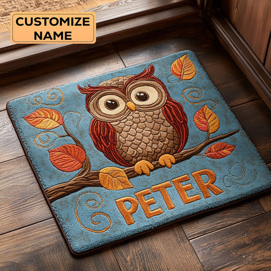 Big Eyes CP1508131CL Personalized Doormat