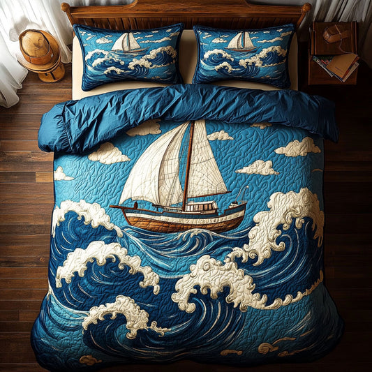 Sailing The Wild Blue WY0204056CL Duvet Cover Set