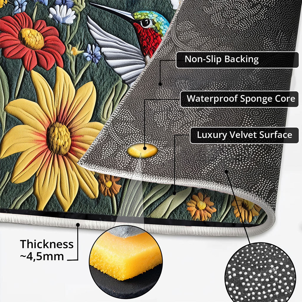 Charming Hummingbird CP1408083CL Doormat