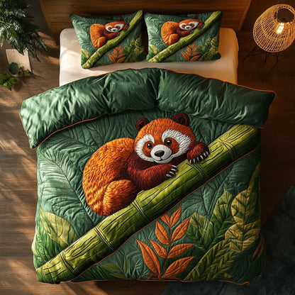 Forest Red Panda WY2006071CL Duvet Cover Set