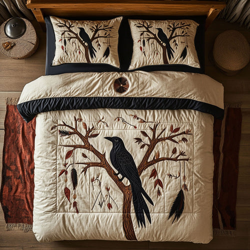 Woodland Raven WY1905019CL Duvet Cover Set