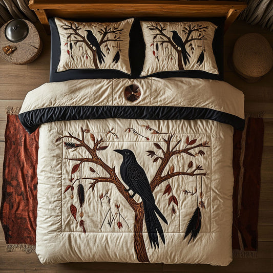 Woodland Raven WY1905019CL Duvet Cover Set