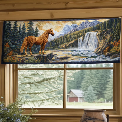 Lone Ridge Stallion WY1407038CL Quilted Valance
