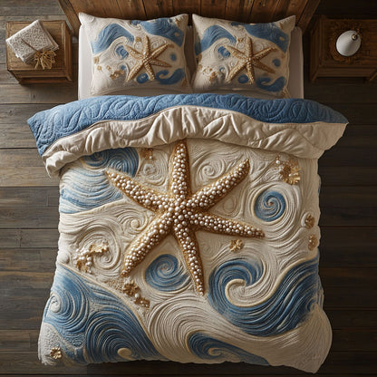 Ocean Starfish WY2105031CL Duvet Cover Set