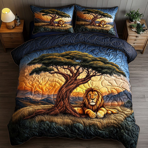 Lion Under The Tree WY0503047CL Duvet Cover Set