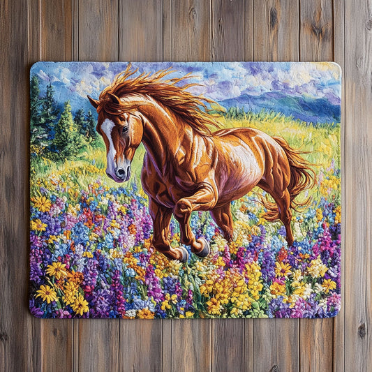 Floral Horse CW2508001CL Doormat