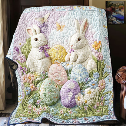 Couple Easter Bunny WY1303016CL Quilt