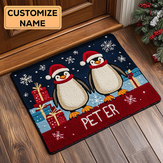 Festive Flippers CP1808007CL Personalized Doormat