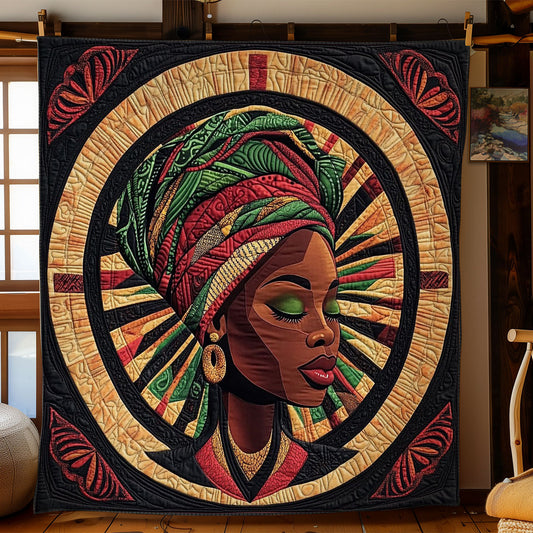 Abstarct African Women Portrait WY0503082CL Quilt