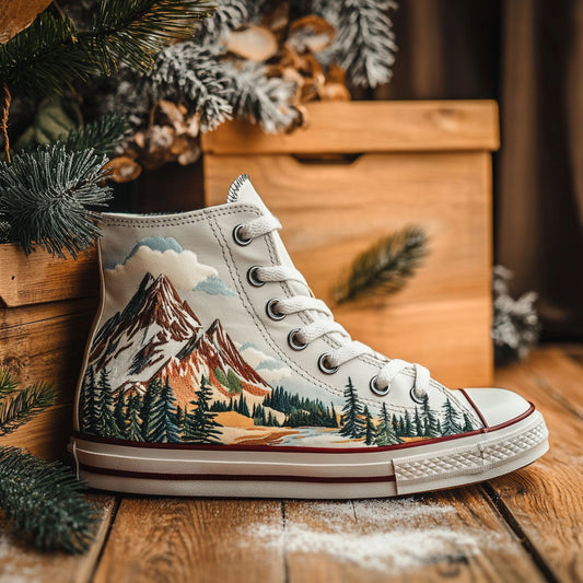 Hiker’s Haven WJ2908014CL Canvas High-Tops