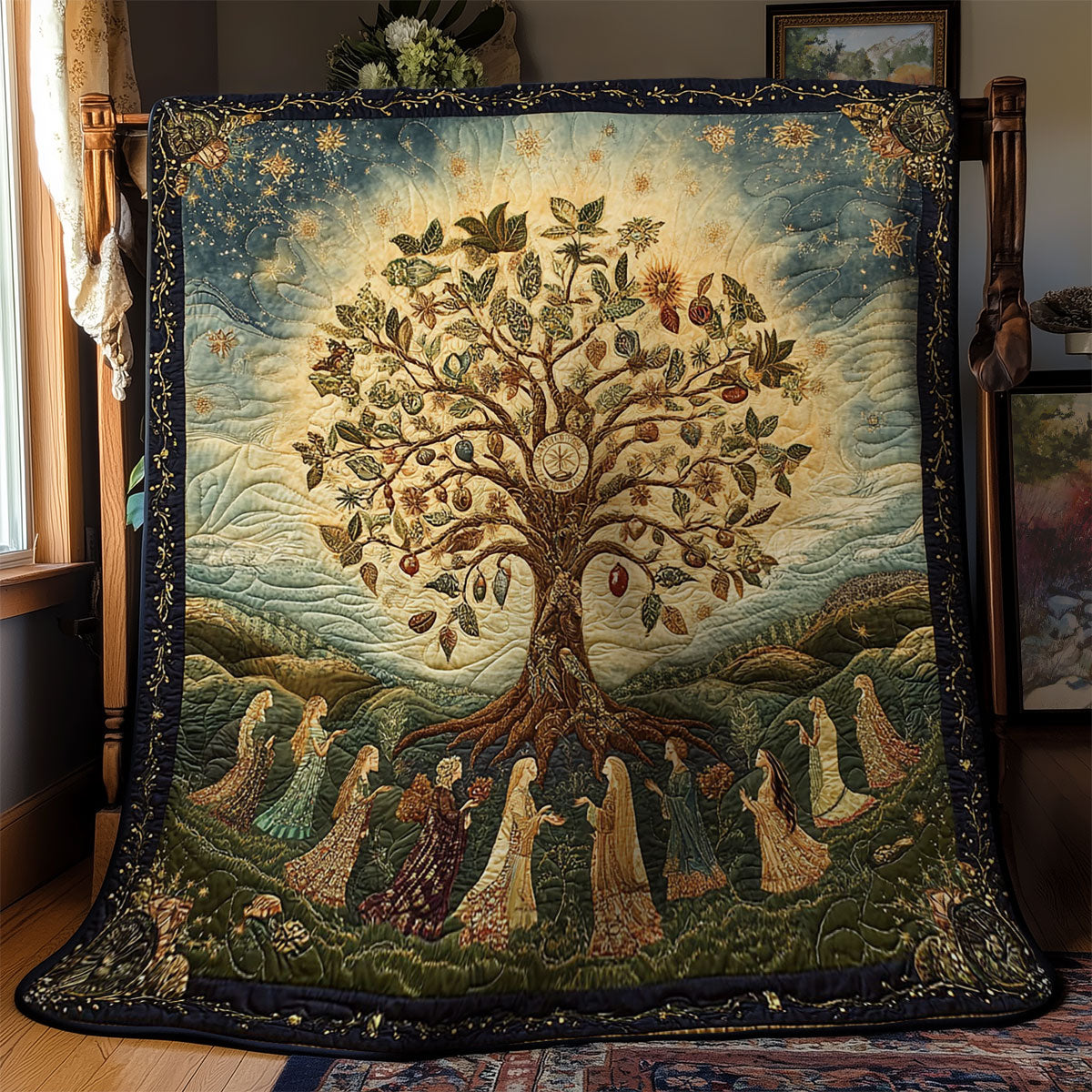 Sacred Roots WY1103053CL Quilt