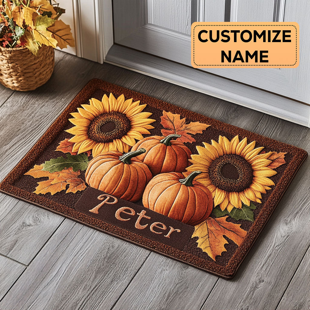 Harvest Glow CP0609001CL Personalized Doormat