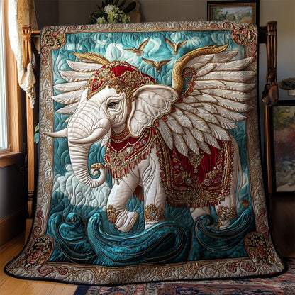 Royal Wings Elephant WY1002133CL Quilt