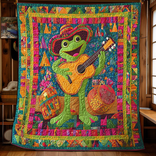 Happy Frog WY1002075CL Quilt