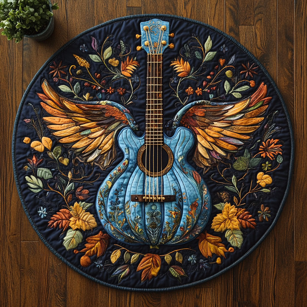 Autumn Wings CM1405012CLQuilted Round Mat