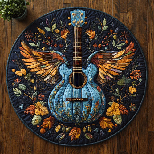 Autumn Wings CM1405012CLQuilted Round Mat