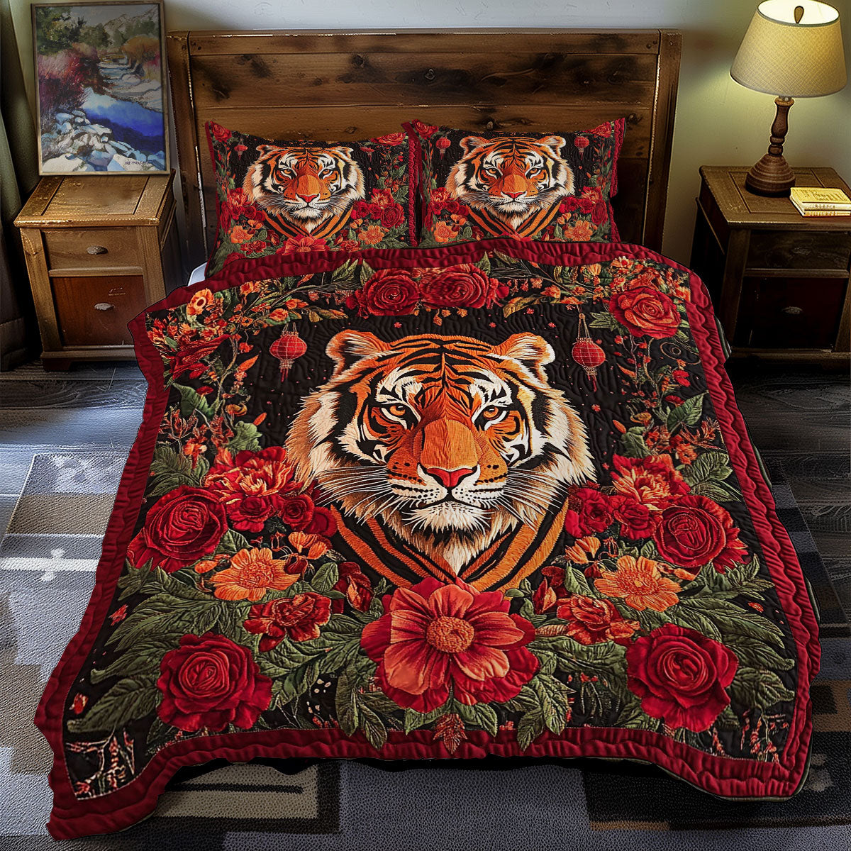 Mystic Tiger WY1401073CL Duvet Cover Set