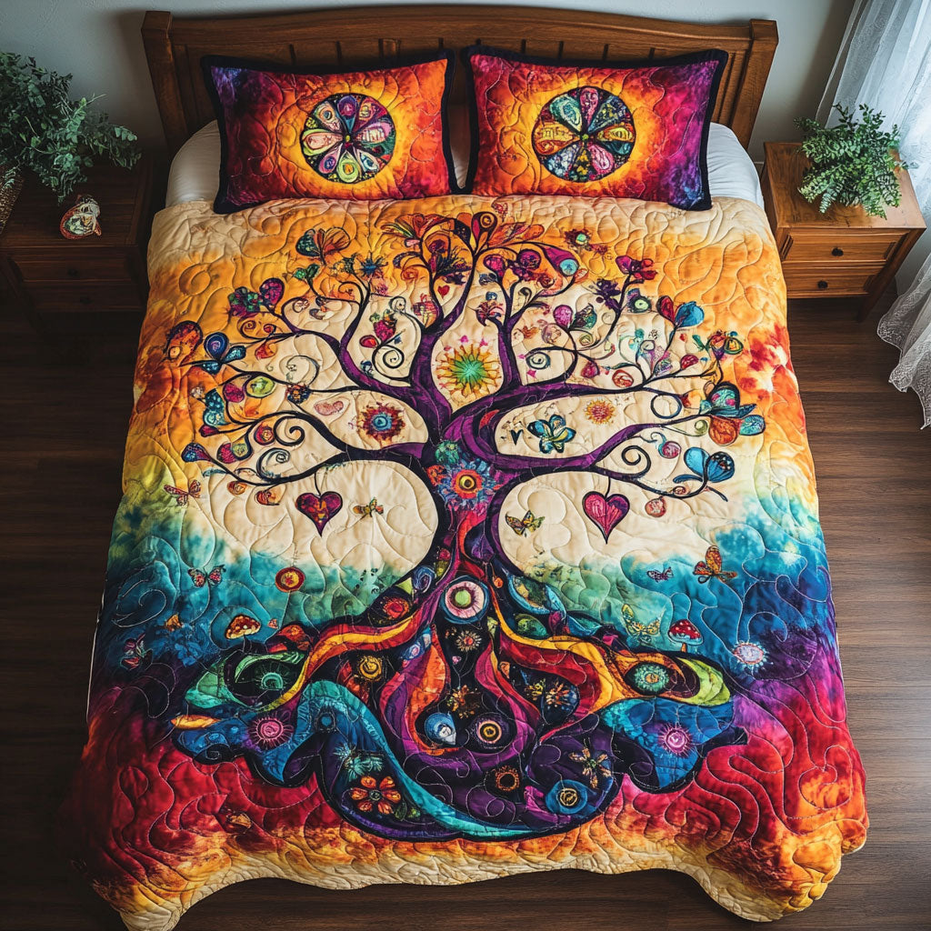 Hippie Tree Of Life WY1902016CL Duvet Cover Set