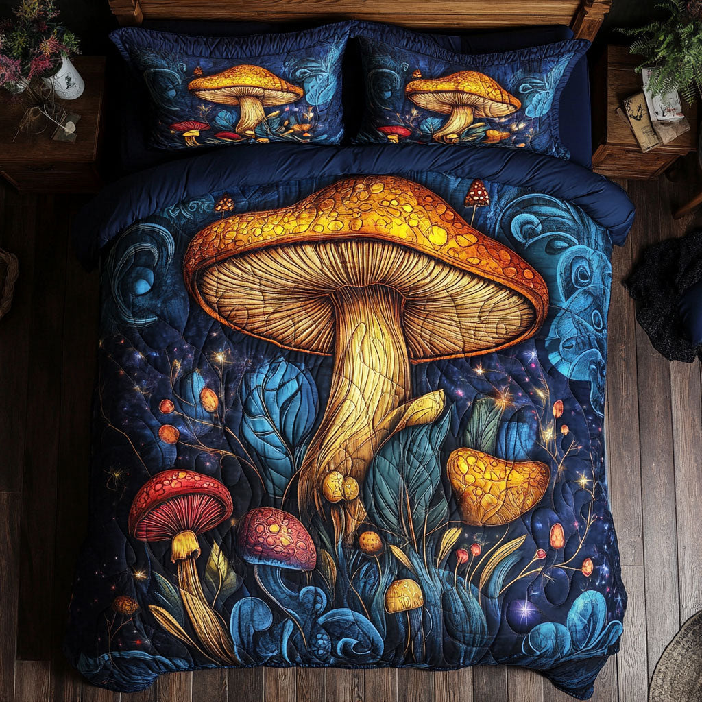 Night Mushroom WY1402111CL Duvet Cover Set