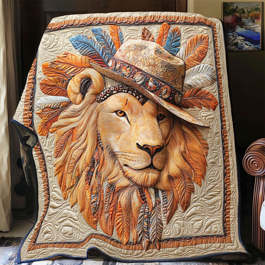 Cowboy Lion WY0801083CL Quilt