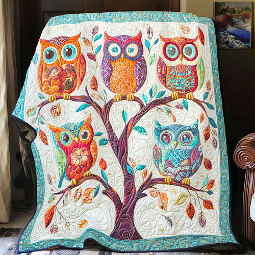 Owl In Tree WY1002128CL Quilt