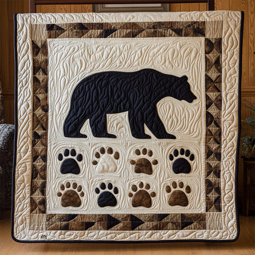 Trail Of The Bear WY0204018CL Quilt