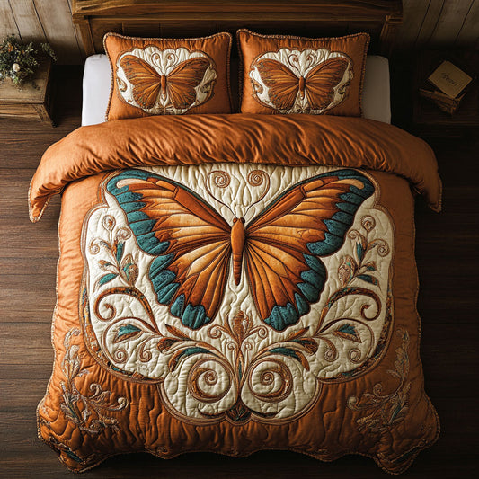 Butterfly Embrace WY2005002CL Duvet Cover Set