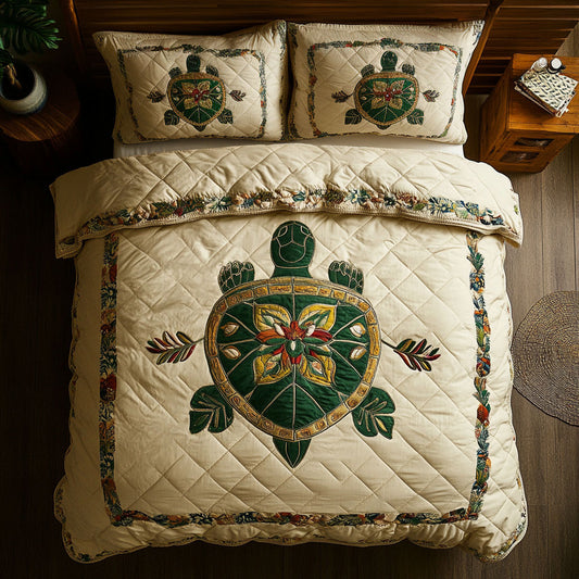 Moss Turtle WY2605013CL Duvet Cover Set