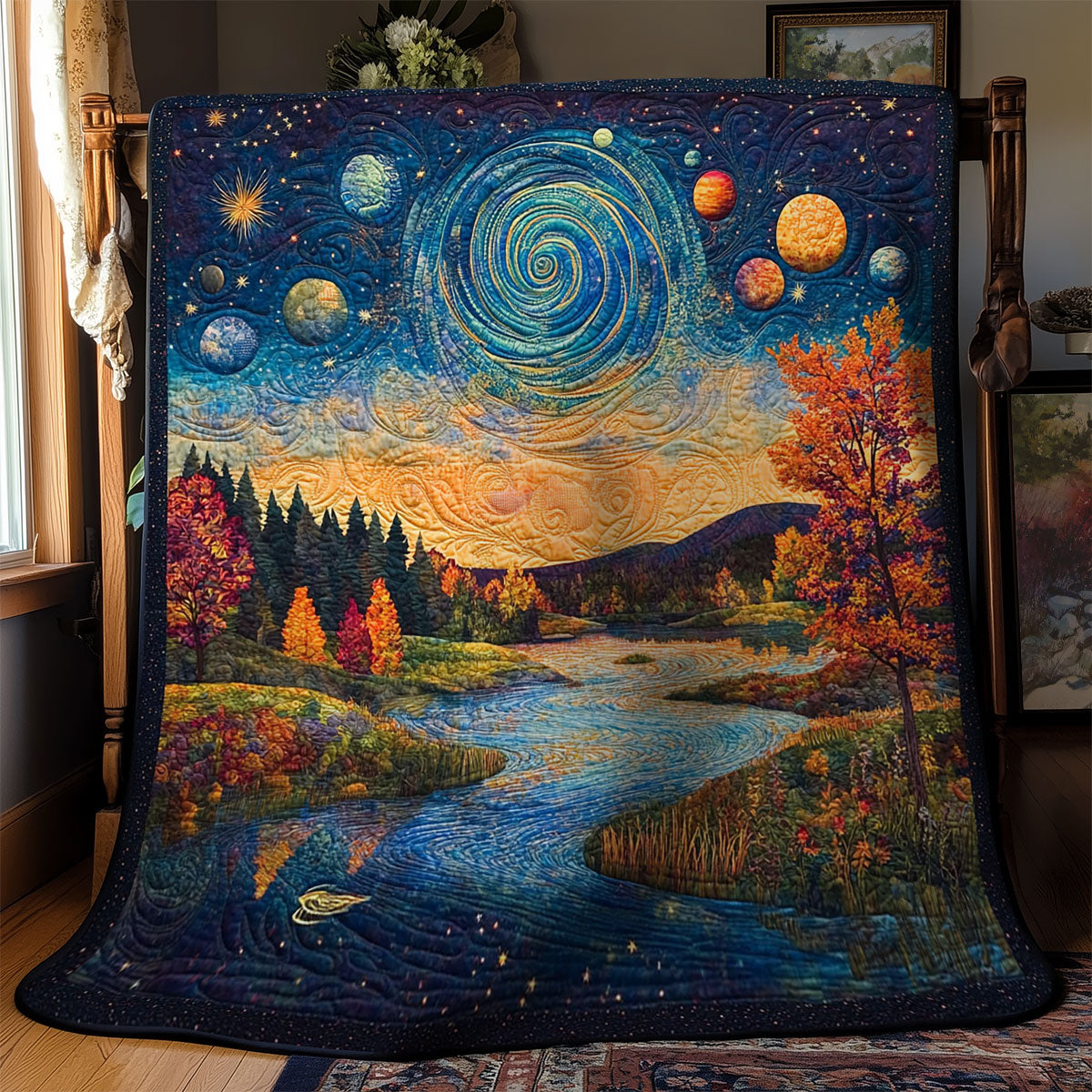 Starry Landscape WY1803030CL Quilt