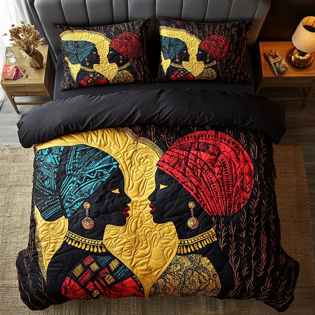 African Echoes Of The Motherland WU1703085CL Duvet Cover Set