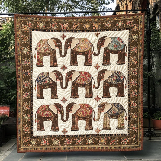 Ancient Elephant WU0401053CL Quilt